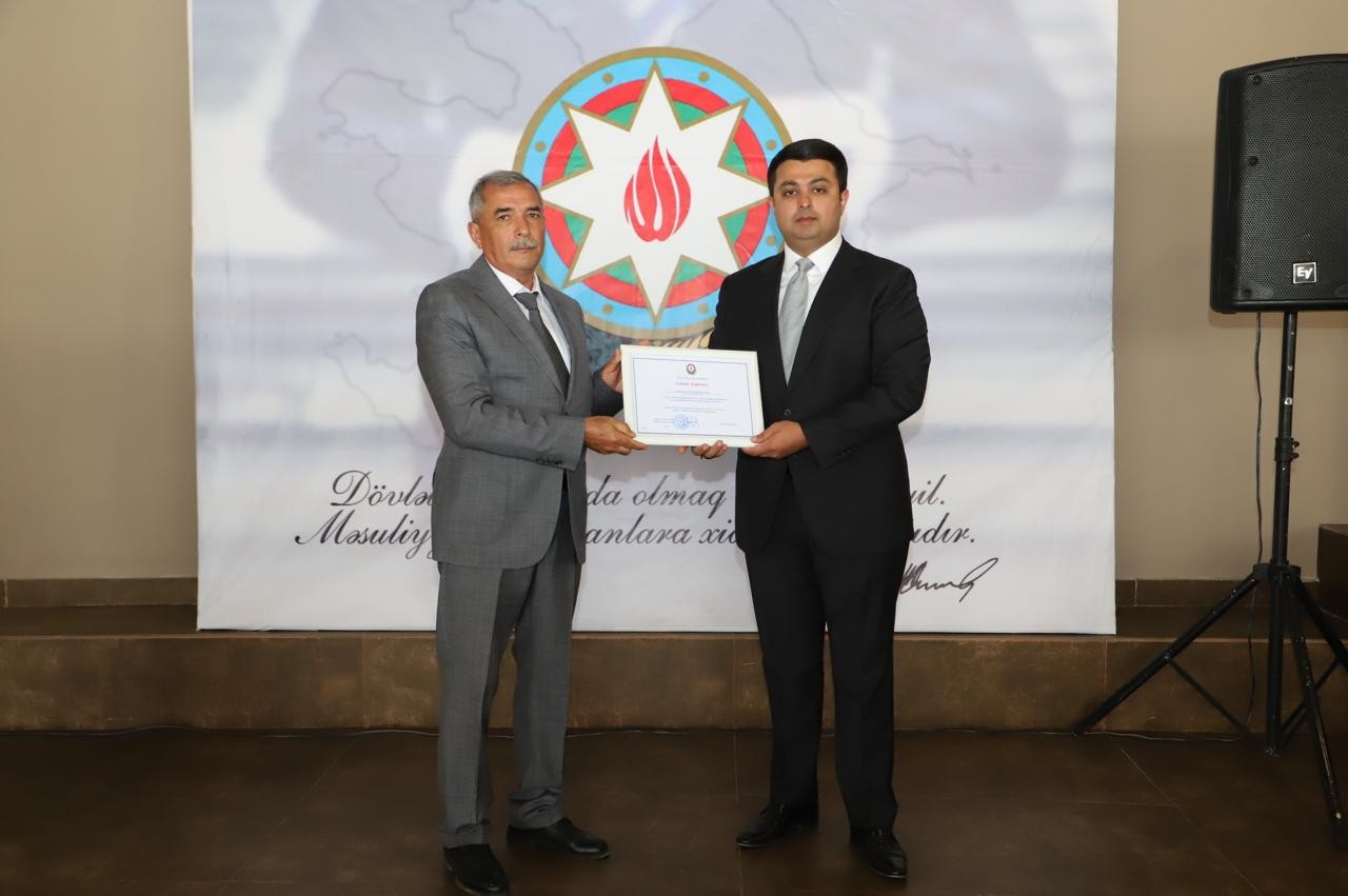 Neftçalada Dövlət Qulluqçularının Peşə bayramı qeyd olundu - FOTOLAR